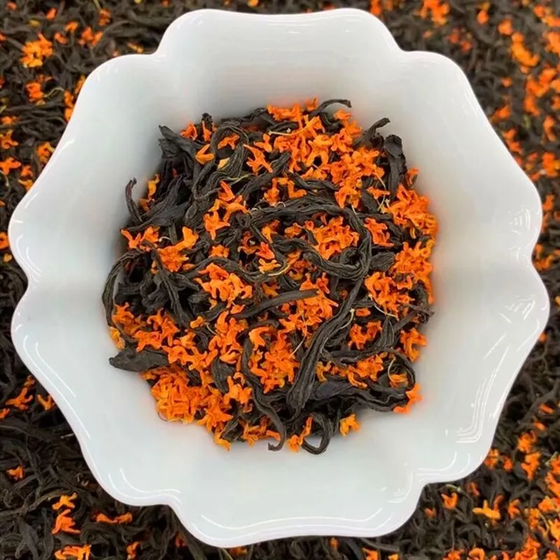 

2022 high-quality black,tea organic natural osmanthus black tea for weight loss teapot