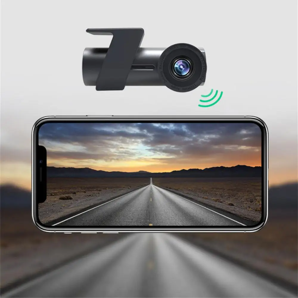 

360 Degree Rotation Dash Camera Wifi Dual-lens Usb Night Mini Driving Recorder Portable Dashcam Car Accessories