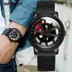 SANDA Men Rim Hub Watch Custom Design Car Wrist Watch Stainless Steel Custom not Printing Wheel Rim Hub Rotating Dial Watches Other Image