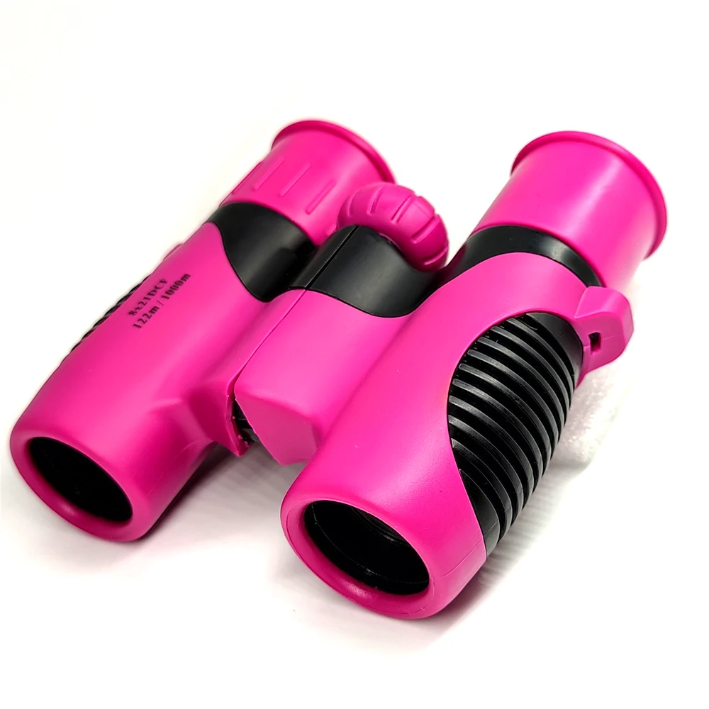 

Real Binoculars for Kids Gifts for 3-12 Years Boys Girls 8x21 High-Resolution Small Compact Shock-Resistant Toy Binoculars Set