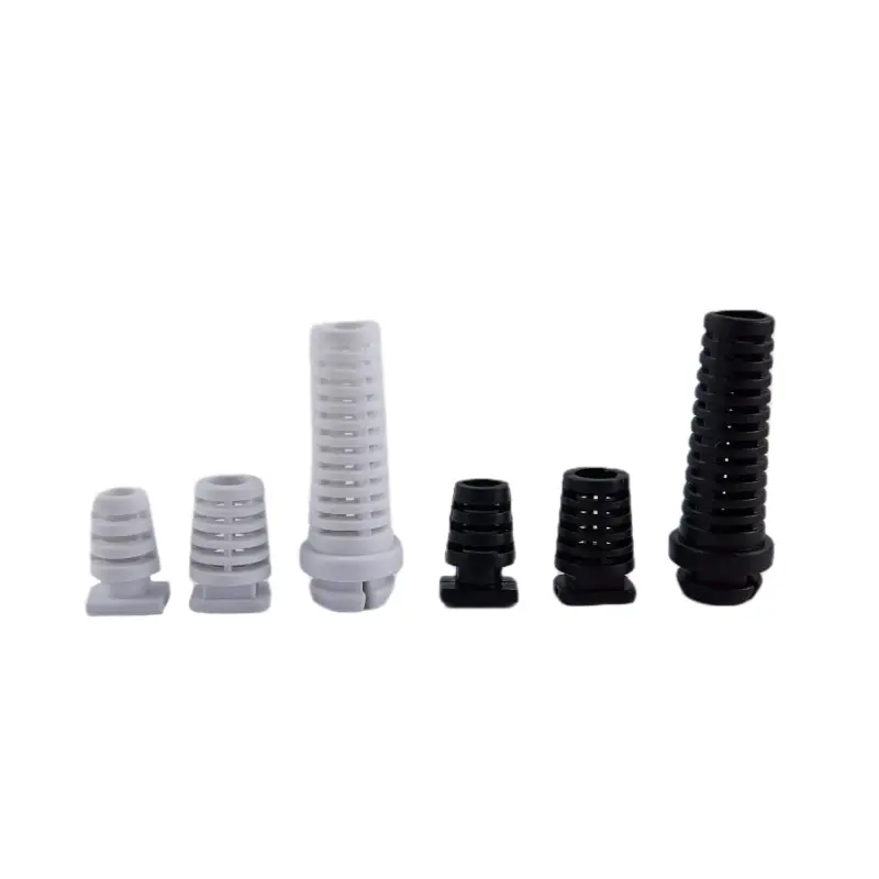 

10pcs 4.6/5.2/6mm Cable Gland Connector Rubber Strain Relief Cord Boot Protector Wire Cable Sleeve Power Tool Cellphone Charger