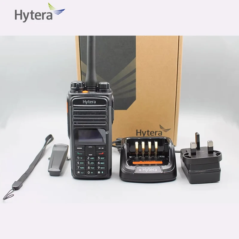 Псевдобагажник HYTERA PD485 PD482 2 шт. цифровая Двусторонняя радиостанция с полной