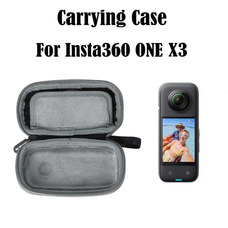 

Hard EVA Camera Carrying Case for Insta360 ONE X3 Camera Portable Storage Bag Protection Bags Traveling Case Camera Accessory