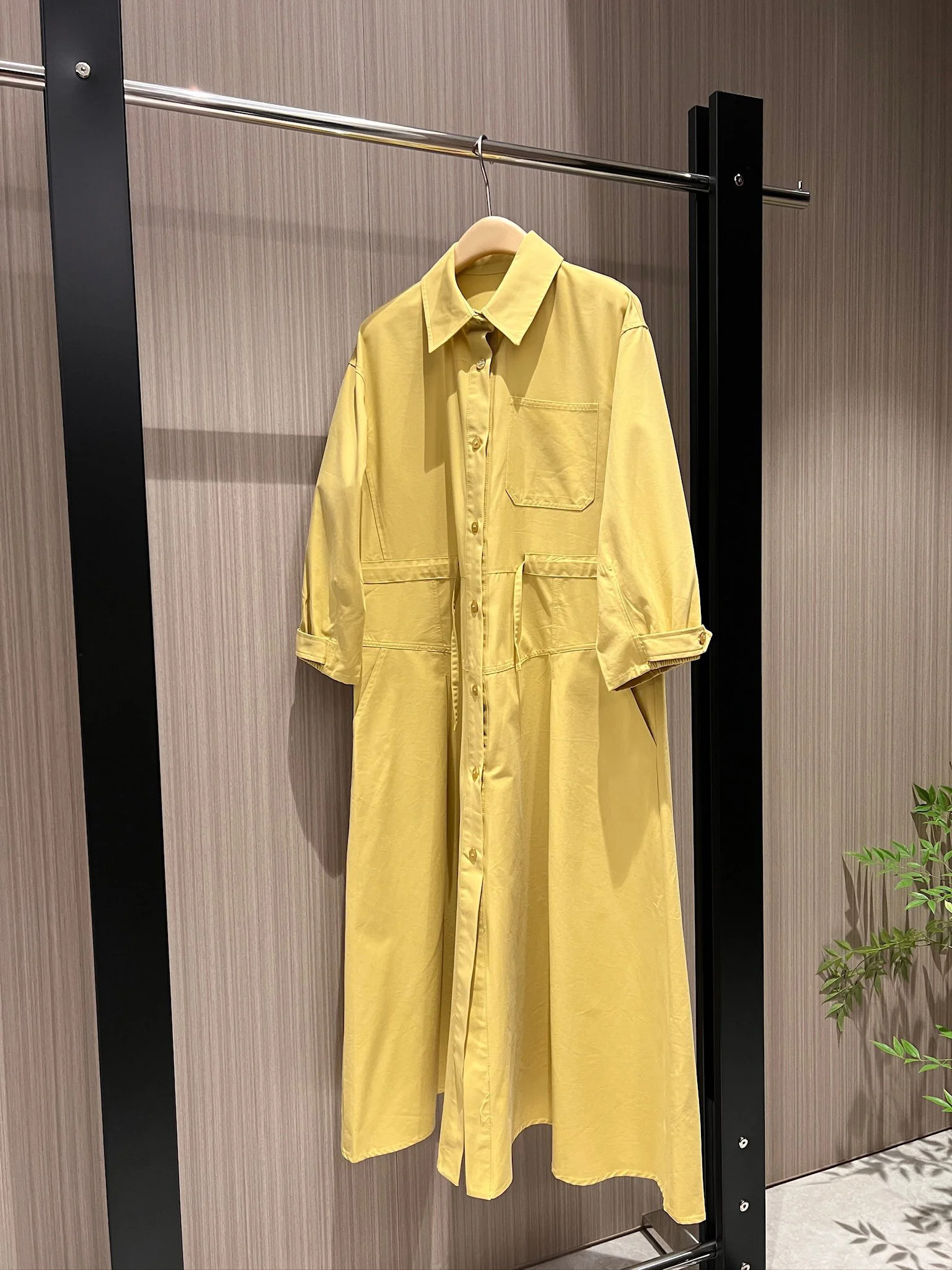 Женская одежда 2024 платье-рубашка на шнурке весна-лето новинка 0811