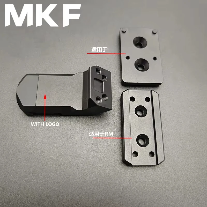 Тактическое 45-градусное смещенное оптическое крепление Red Dot Sight Fast Riser Base для RM SRO