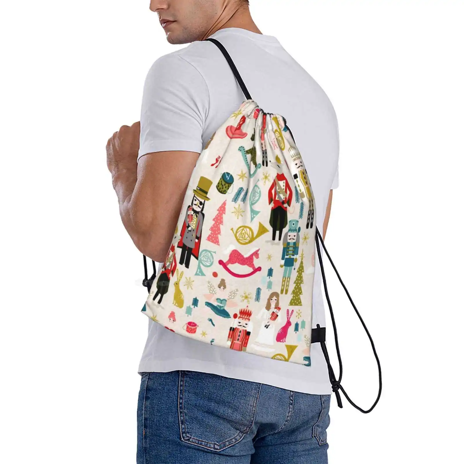 Школьный рюкзак с надписью The nut cracker от Andrea Lauren лидер продаж модные сумки Tchaikovsky