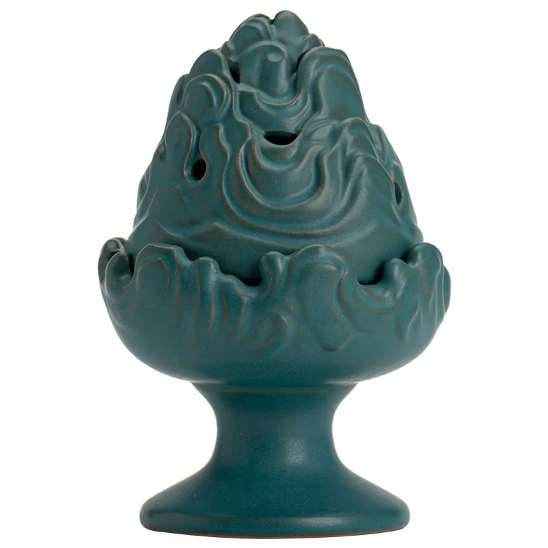 

Decorative Ornament Mosquito Repellent Incense Evaporator Home Fragrance Diffuser Sandalwood Coil Incense Vessel Waterfall Zen