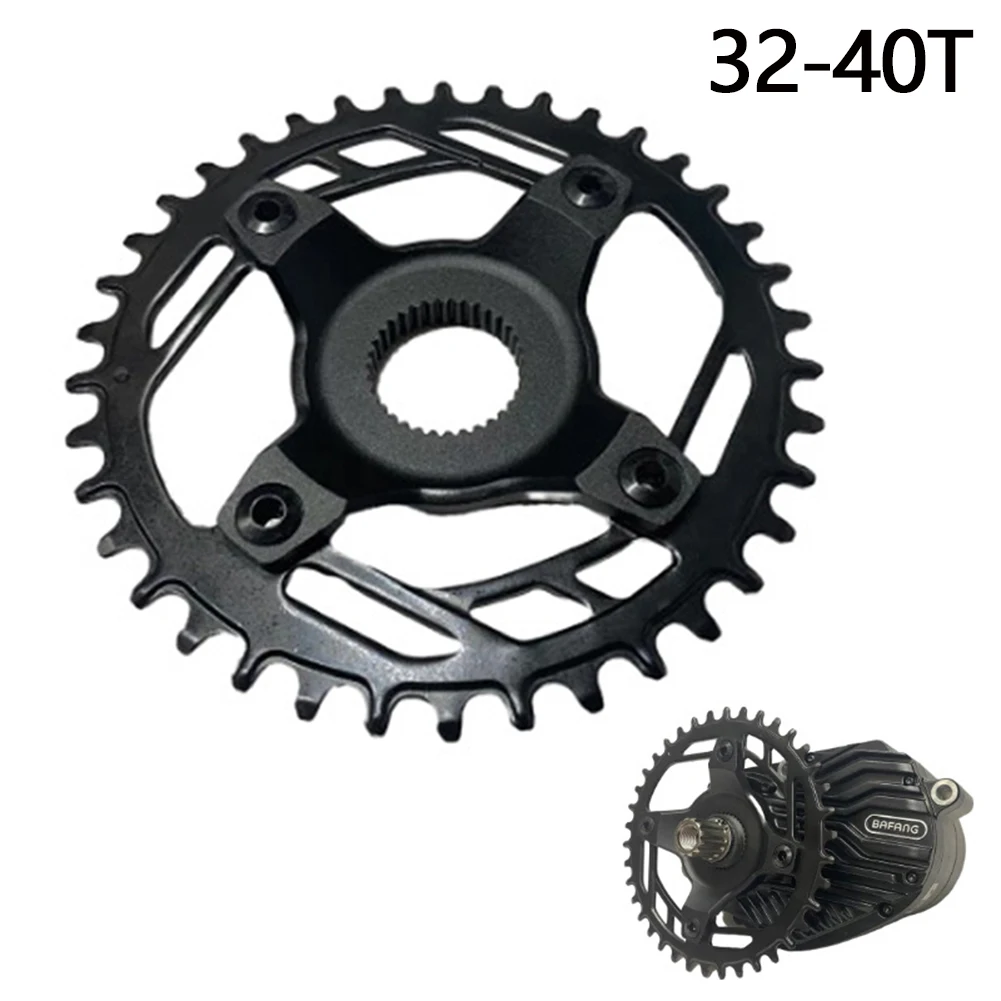 

Electric Bicycle 32-40T Chain Ring Offset Correction Ebike Chainring Crankset E-bike Accessories For Bafang M500 M510 M600 M620