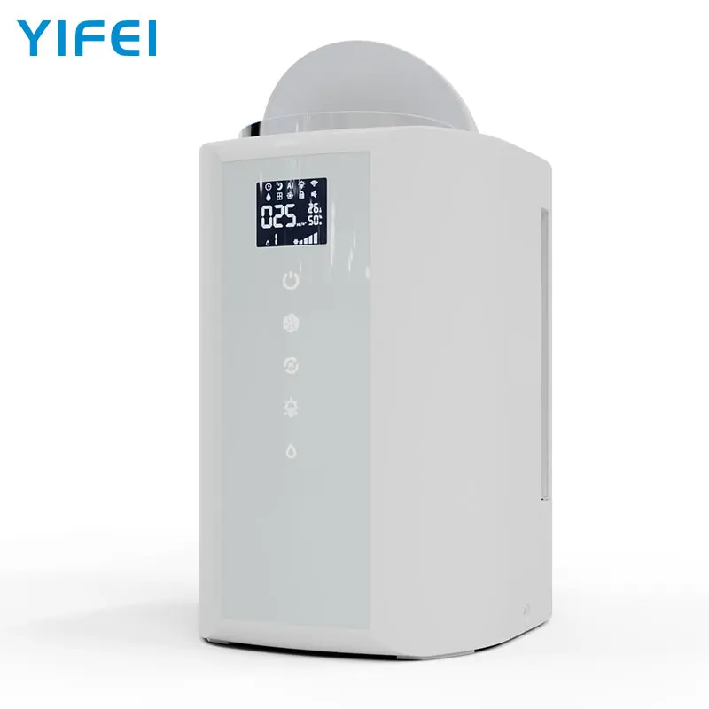 

Smart Commercial Home Room Big Area Air Cleaner UV H13 Hepa 13 Filter Air Washers Humidifiers And Air Purifier With UVC