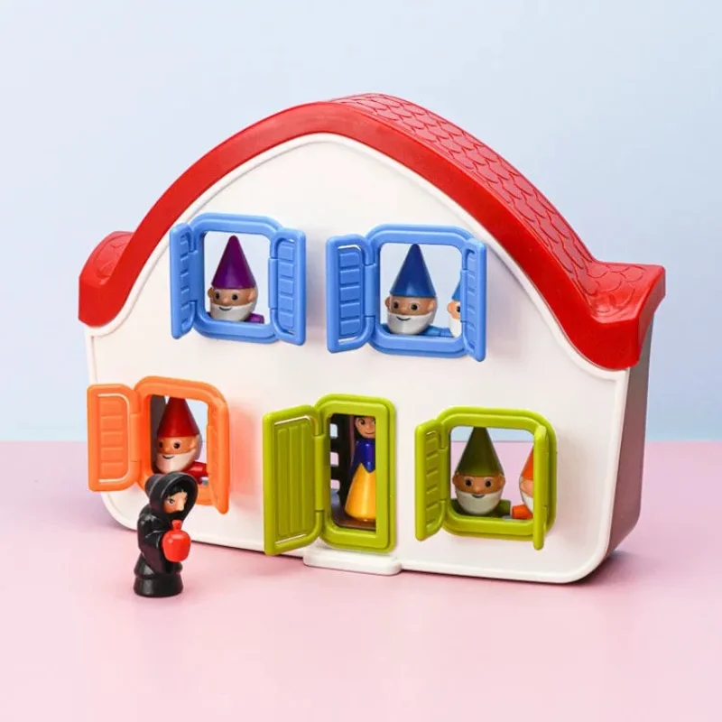 

48 IQ Challenges Child Smart Hide&Seek Board Games Dwarfs Help Princess Board Game with Solution Game Kids Gift