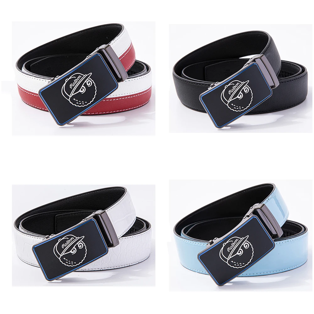 

2022 Fashion New Cutable Leather Men's and Women's Golf Belts
