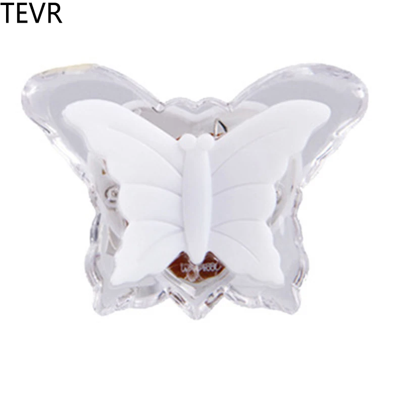 

Plug-in LED Night Light Creative Butterfly Shape Lamp Romantic Socket Neon Lights for Children's Room Decoration