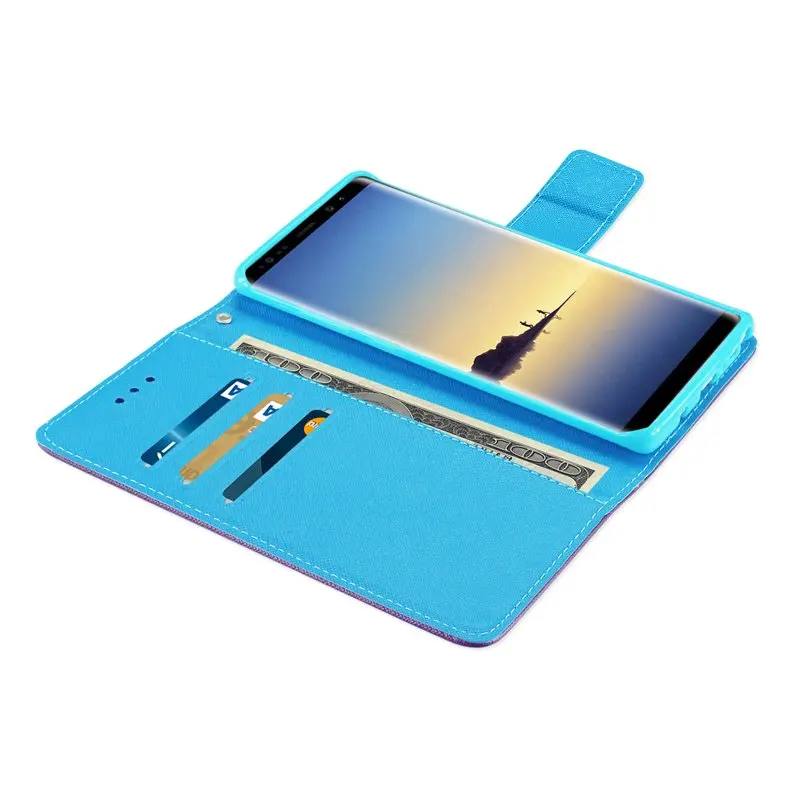 Phone cases for Galaxy Note 8 Case  Galaxy Note 8 3-in-1 Wallet Case In Purple