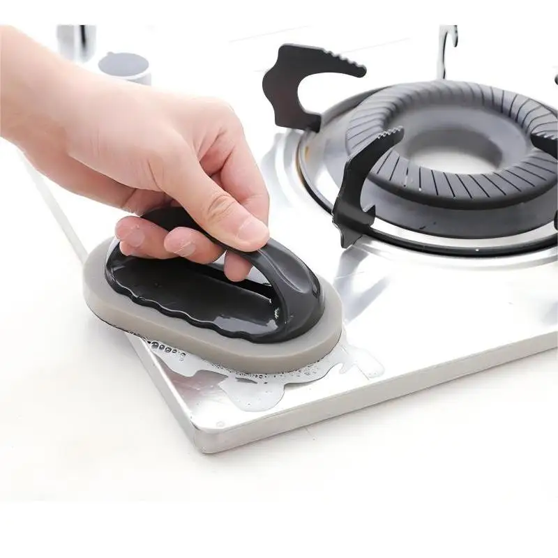 1 шт. губка с ручкой для нарезки черной грязи