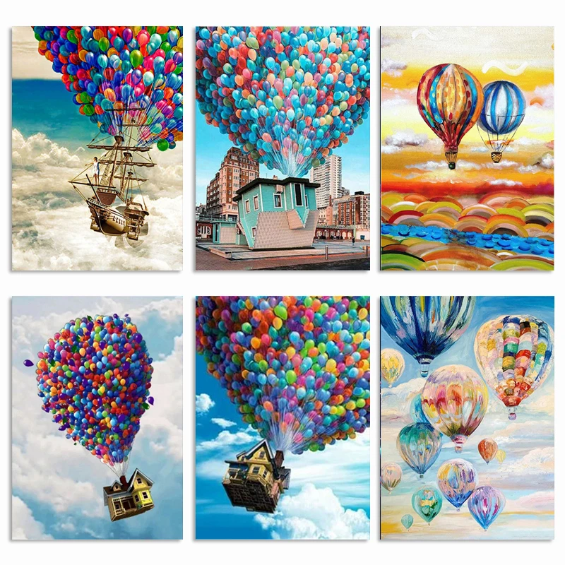 

Landscape Printed Fabric Cross-Stitch Patterns Embroidery Hobby Painting Knitting Craft Home Decor Needle For Adults Gifts Mk425