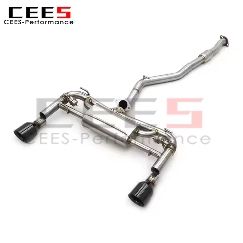 Cees Performance выхлопная система Catback для Toyota FT86/GT86/GR86/86 2 0 2012-2024 нержавеющая сталь с