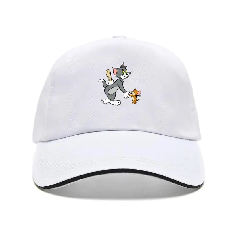 

Printed Men Bill Hat Cotton Mesh Caps Tom & Jerry Visors Women Baseball Cap
