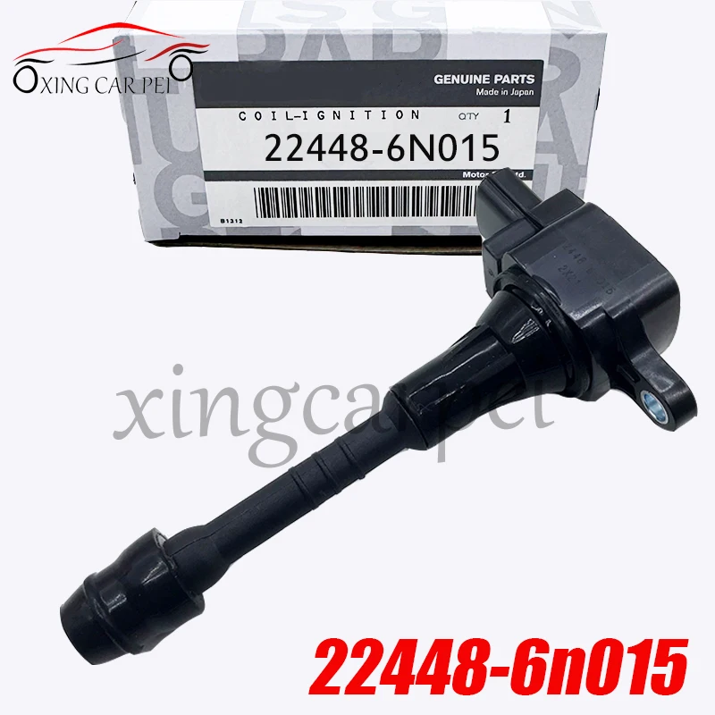 

НОВАЯ катушка зажигания 22448-6N015 для Nissan Sentra 1.8L Almera N16 Primera P11 01-06 AIC-4004G 224486 N011 224486 N015