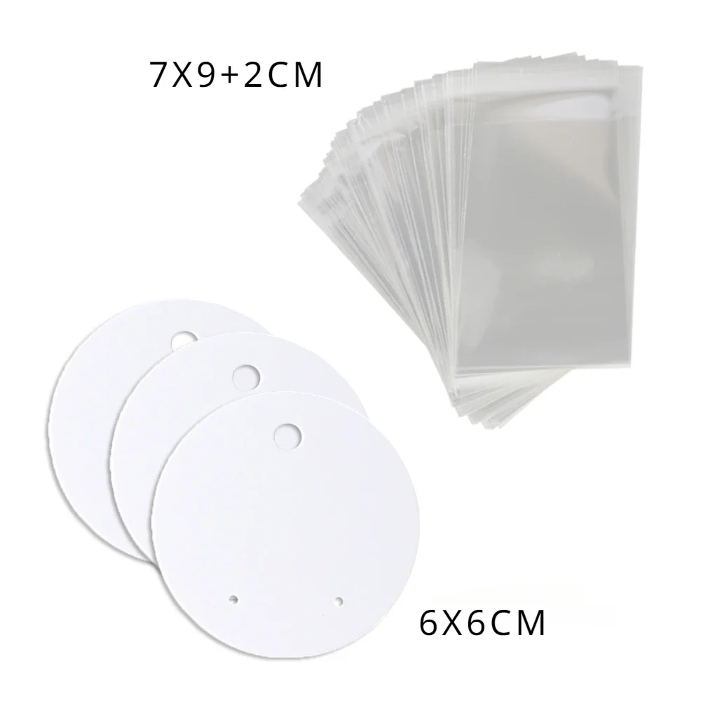 

Круглые картонки для сережек SWEETPACKING 50 шт