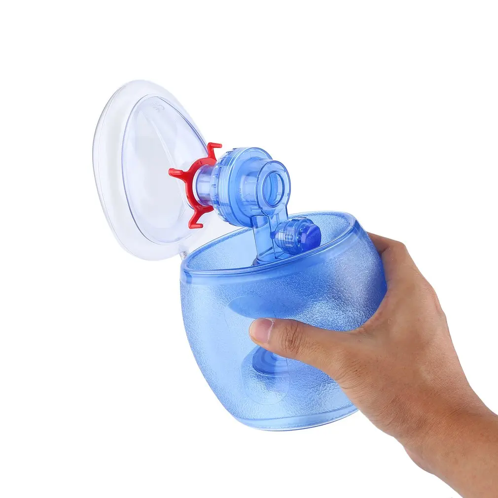 

Simple Breathing Apparatus Pvc Adult Artificial Resuscitator Respiration Emergency Wake-Up Balloon 1 Set