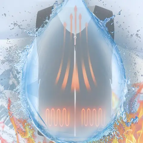 USB Подогреваемый жилет из полиэстера