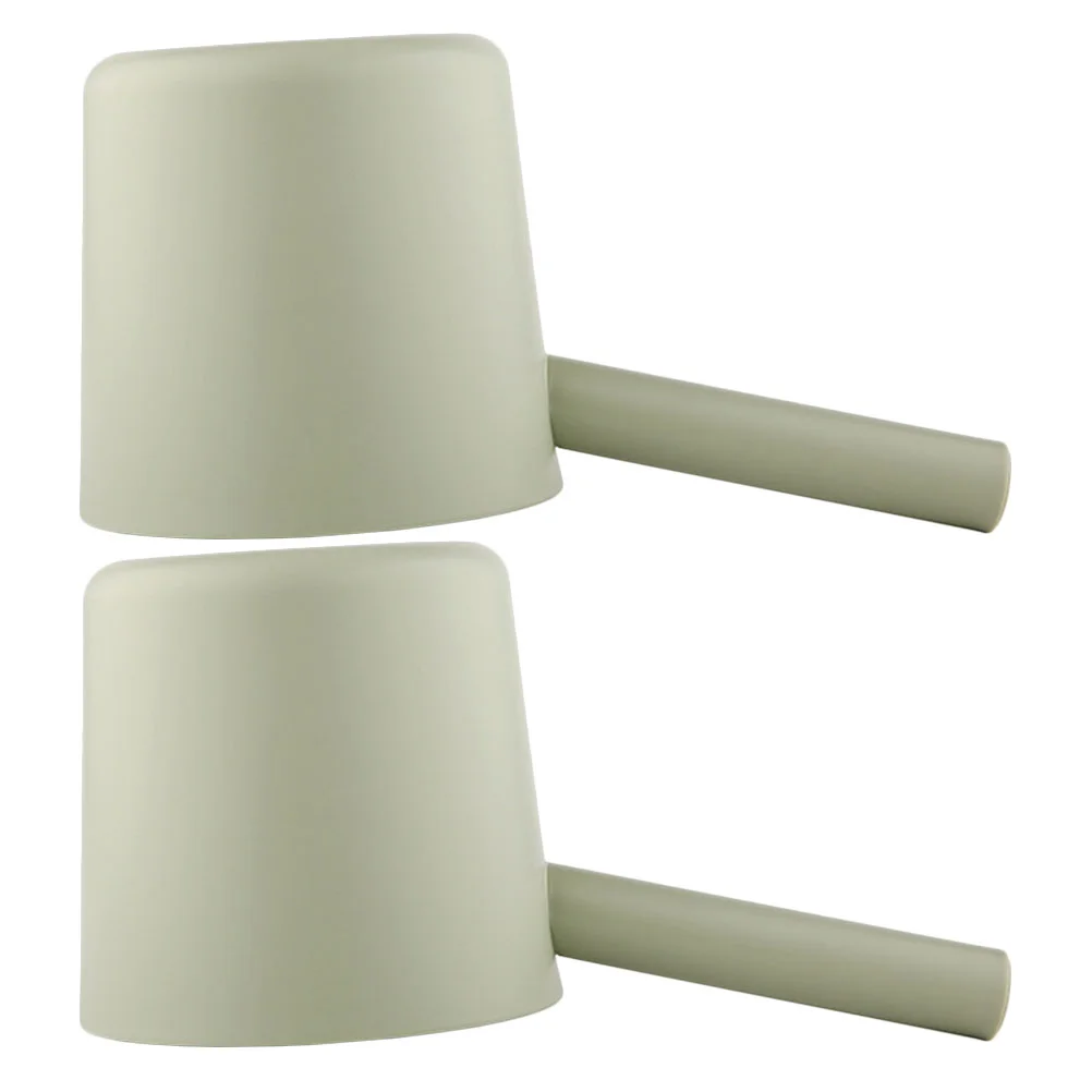 

2pcs Practical Water Ladles Durable Baby Shower Water Ladles (Light Green)