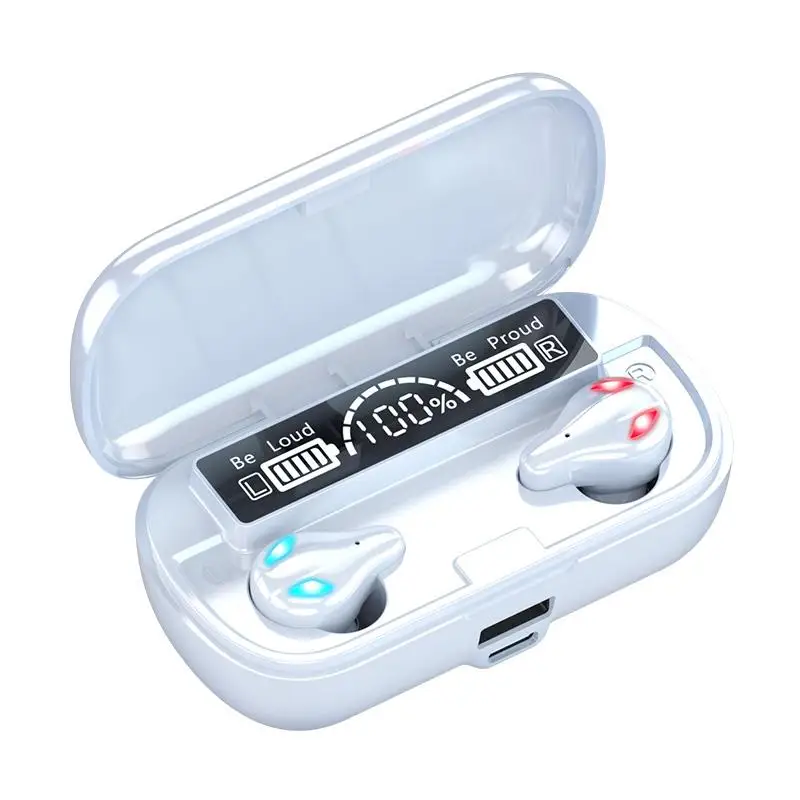 

TWS-стереонаушники X9 с шумоподавлением и зарядным футляром