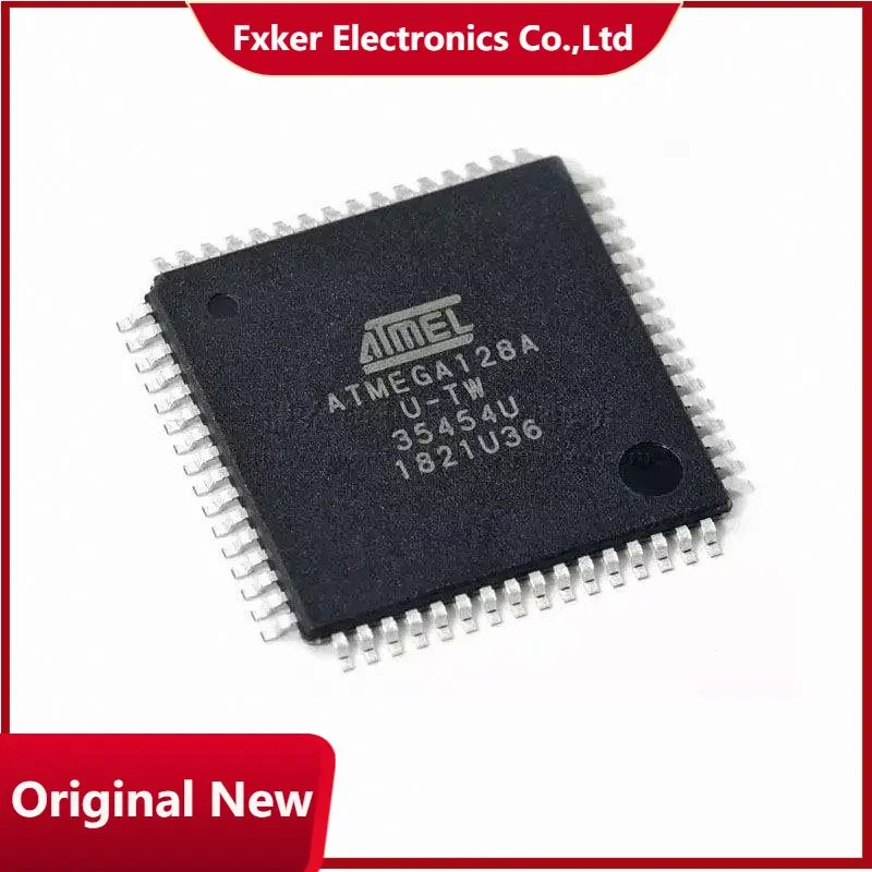 

Original MICROCHIP ATMEGA128A-AU ATmega Series 16 MHz 128 KB Flash 4 KB SRAM 8-Bit Microcontroller - TQFP-64 MCU MPU IC chips