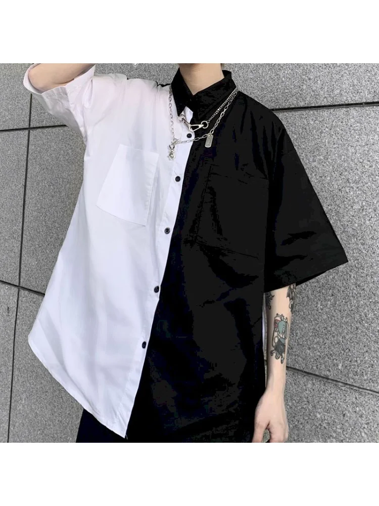черно белые блузки