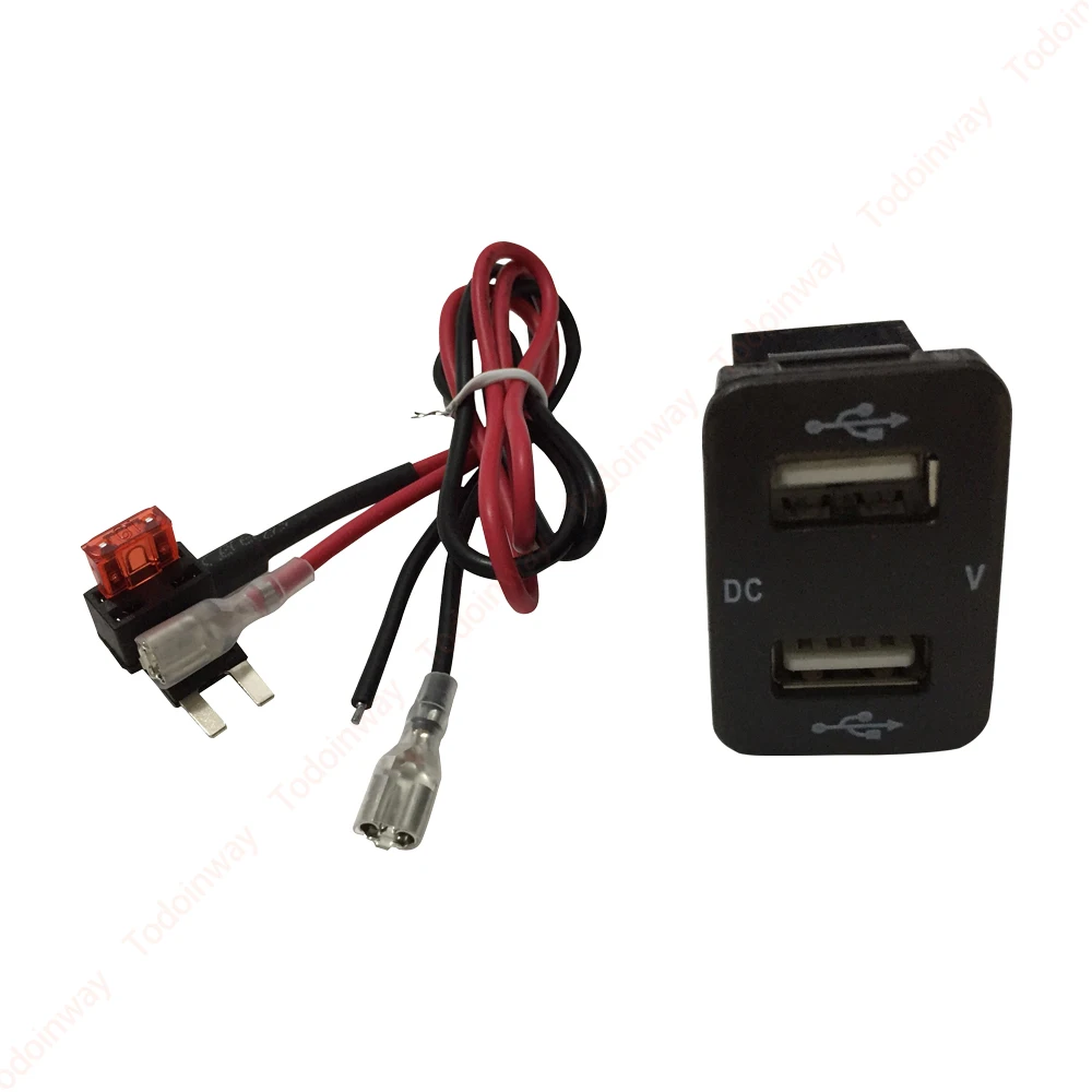 Двойное зарядное устройство USB адаптер питания Цифровой дисплей Вольтметр