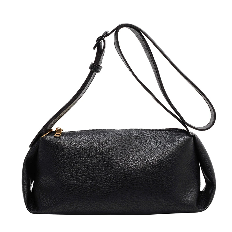 Luxury Brand Small Bucket Crossbody  for Women 2023 Winter Trend Vintage Designer Leather Handbags and Purses Shoulder Bag