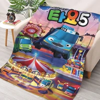 tayo the little bus throw blanket sherpa blanket cover bedding soft blankets