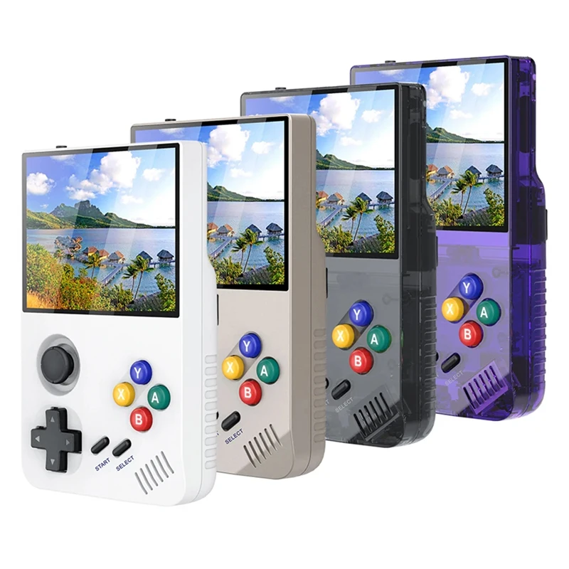 Портативная игровая консоль M19 в стиле ретро с открытым исходным кодом 3 5 дюйма