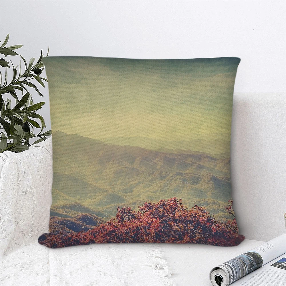 

Autumn in Carolina Polyester Pillow Cover Decorative Pillows for Sofa Bedroom Pillow Cases Home Decor Cushion Covers 45*45cm