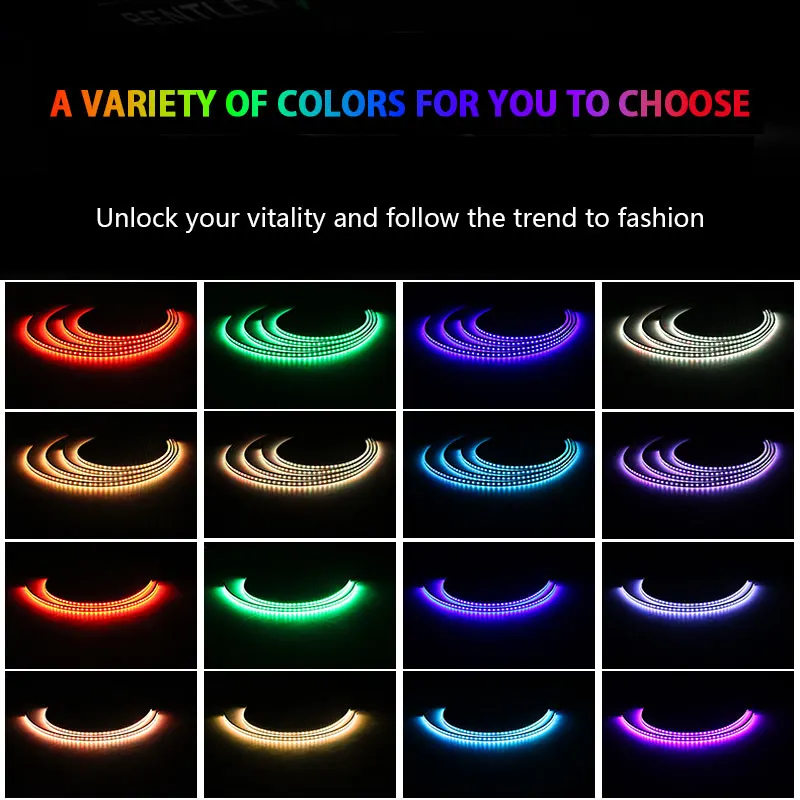 12 шт. подсветка для автомобиля