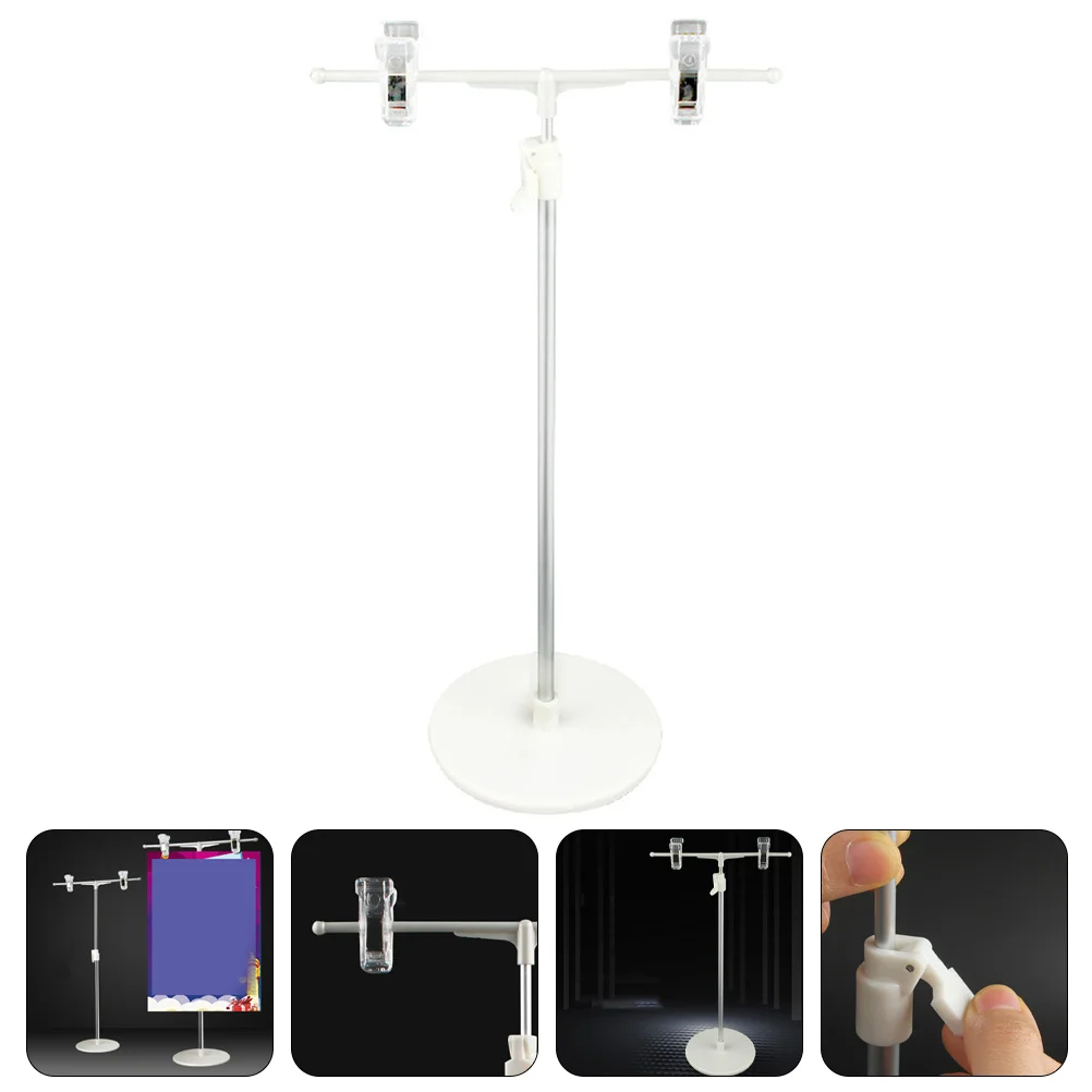 

Poster Stand Holder Display Sign Table Adjustable Advertising Stands Showing Banner Desktopt Standing Picture Menu Ad Wedding