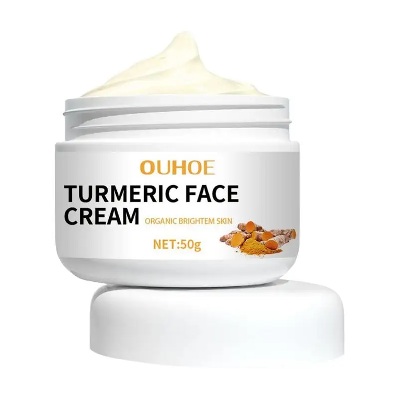 

Turmeric Face Cream Creamy Nutrient-Rich Face Moisturizer Moisturizer Face Cream To Restore Your Natural Glow And Energize Tired