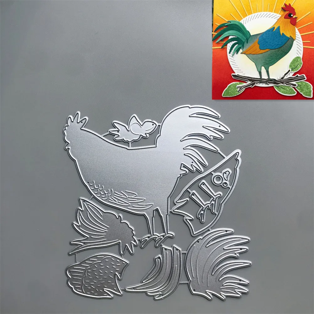 Новинка 2022 металлические штампы для цыплят сделай сам скрапбукинг тиснение