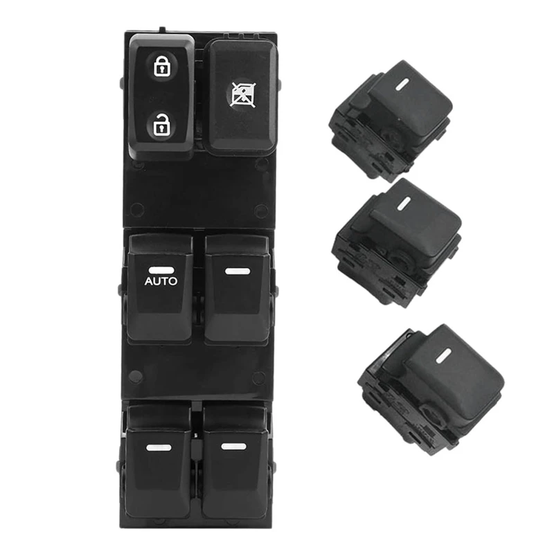 93570-3W600WK Кнопка включения электрического стеклоподъемника для Kia Sportage 2011-2016 с