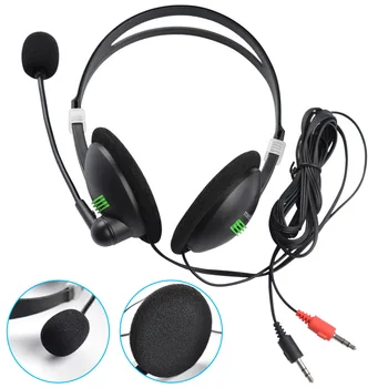Wierd Headphones 3.5mm Noise Cancelling Headset Gamer Microphone Universal Earphones With Microphone For PC /Laptop/Computer 2