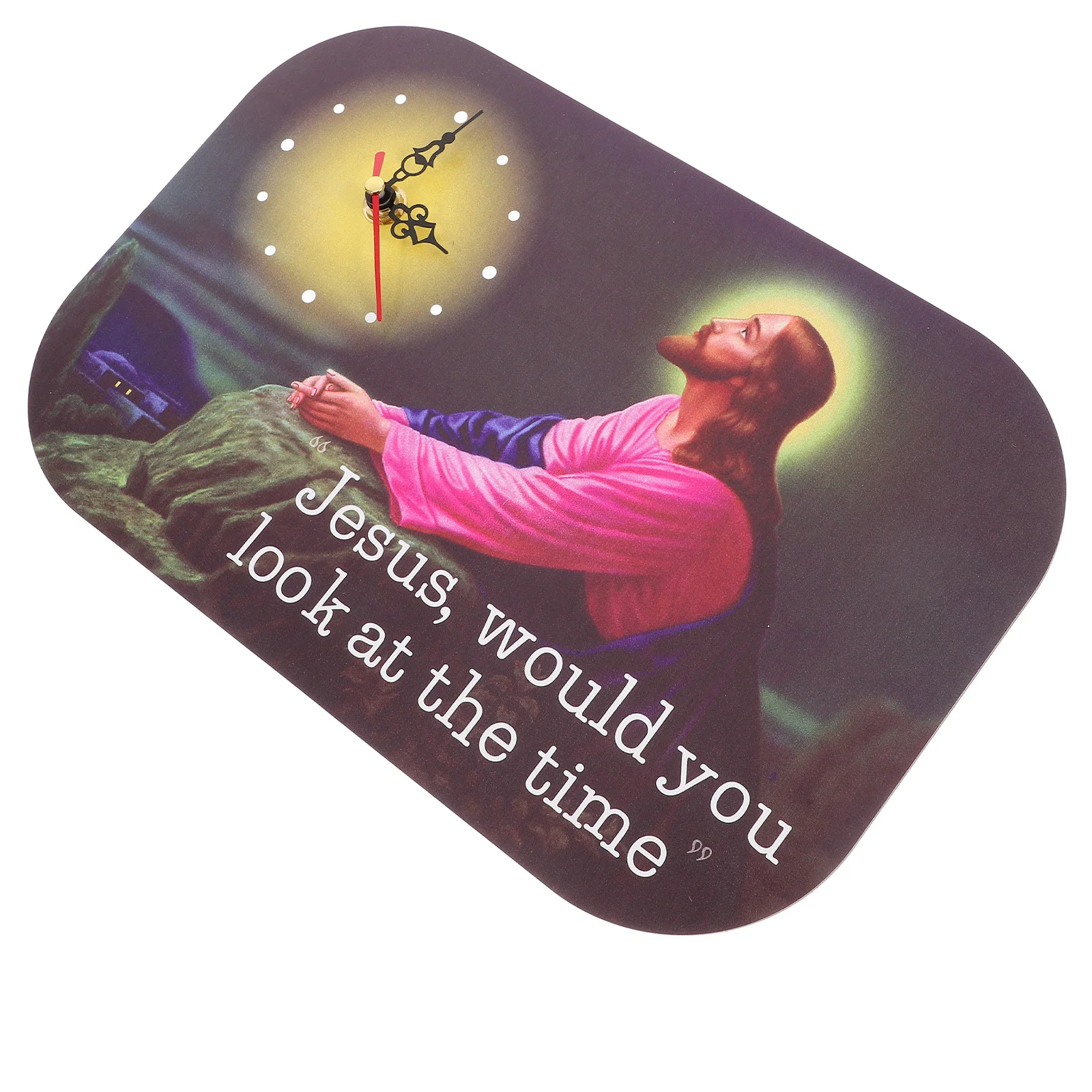 2024 часы с Иисусом украшение для дома исламская стена которую вы выглядеть