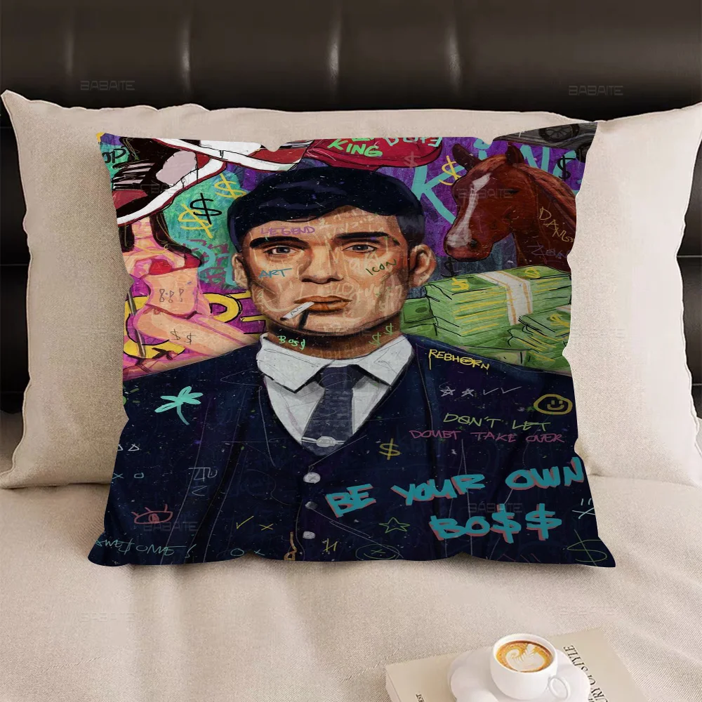 P-Peaky B-Blinders Чехлы для подушек 30x50 Полиэстер Диванные подушки Декоративные