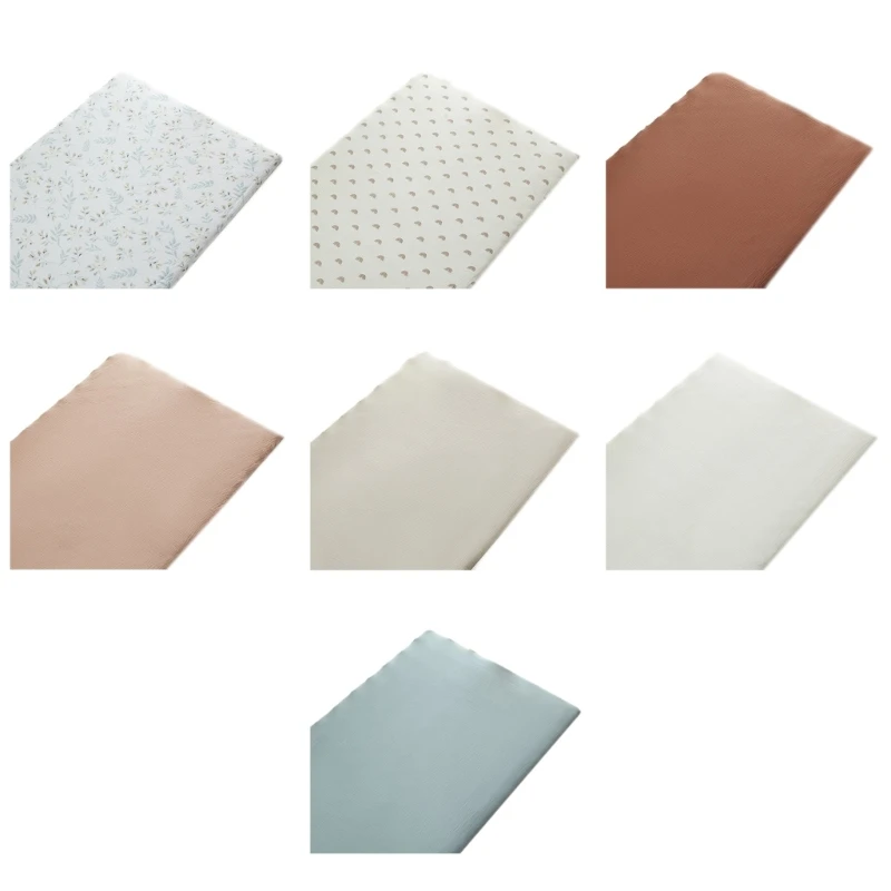 

Baby Cot Crib Fitted Sheet for Kid Bedspread Super Soft Bed Mattress 51x27in