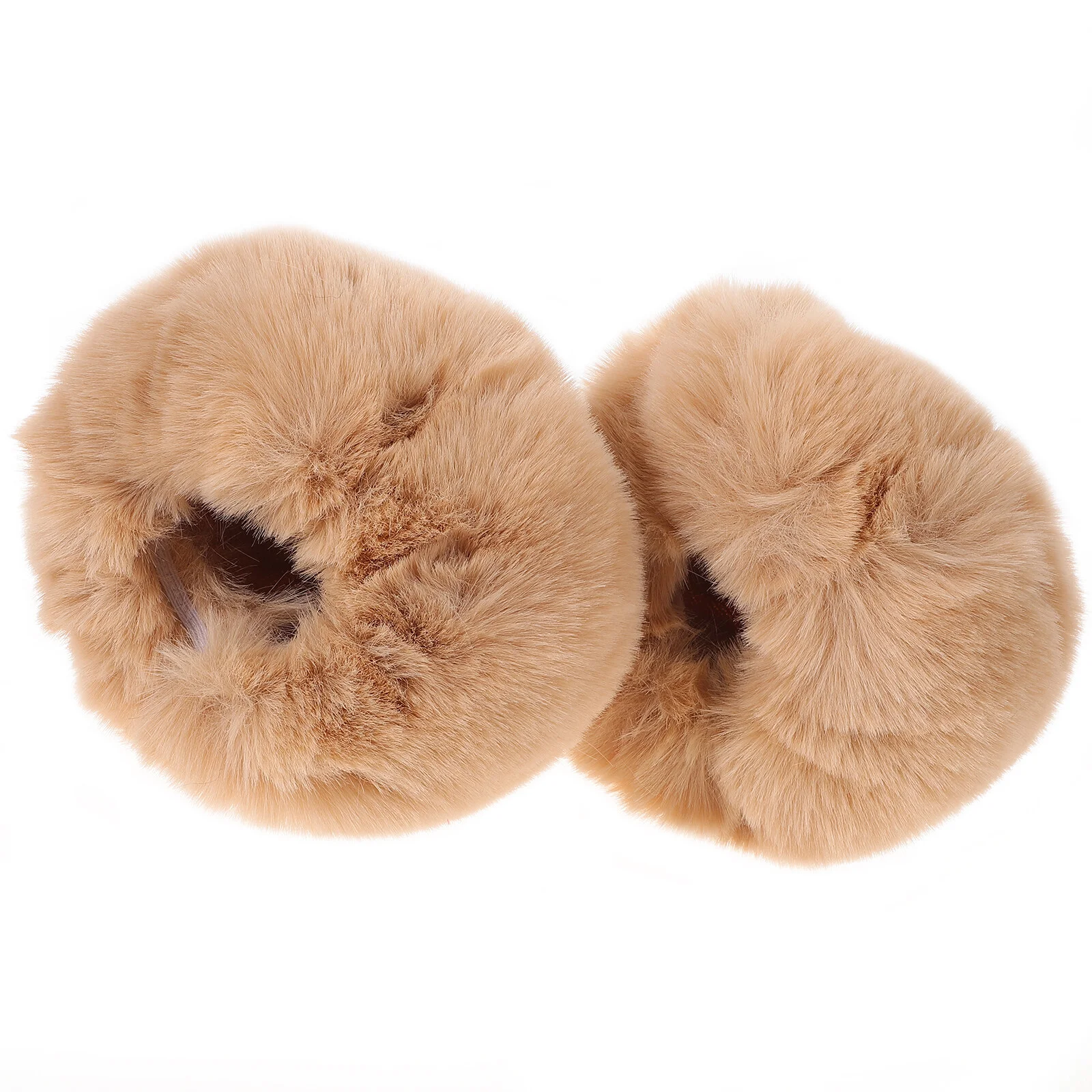 

1 Pair Women Winter Furry Wrist Warmers Fur Cuffs Elegance Wristband Glove