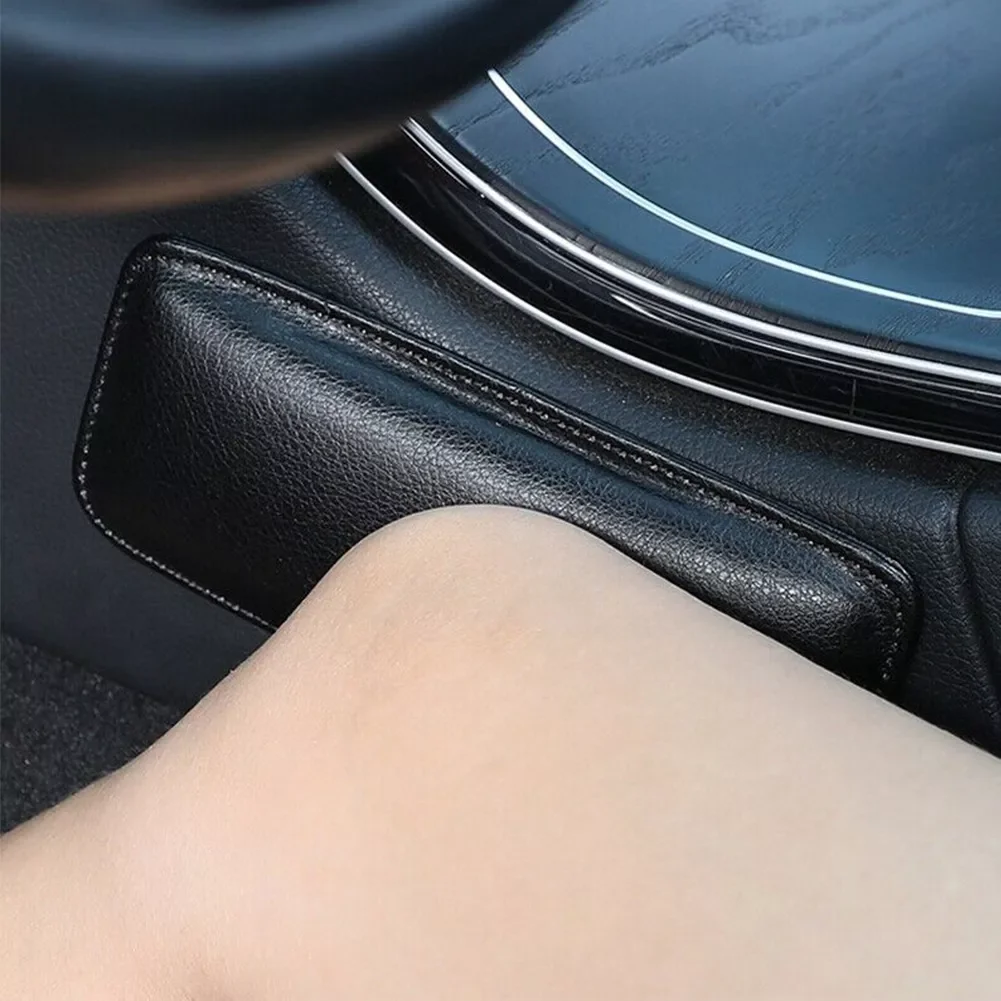 

Leather Car Leg Cushion Knee Pad Pillow Thigh Support Center Console Door Armrest Knee Cushion Car Interior Decoration