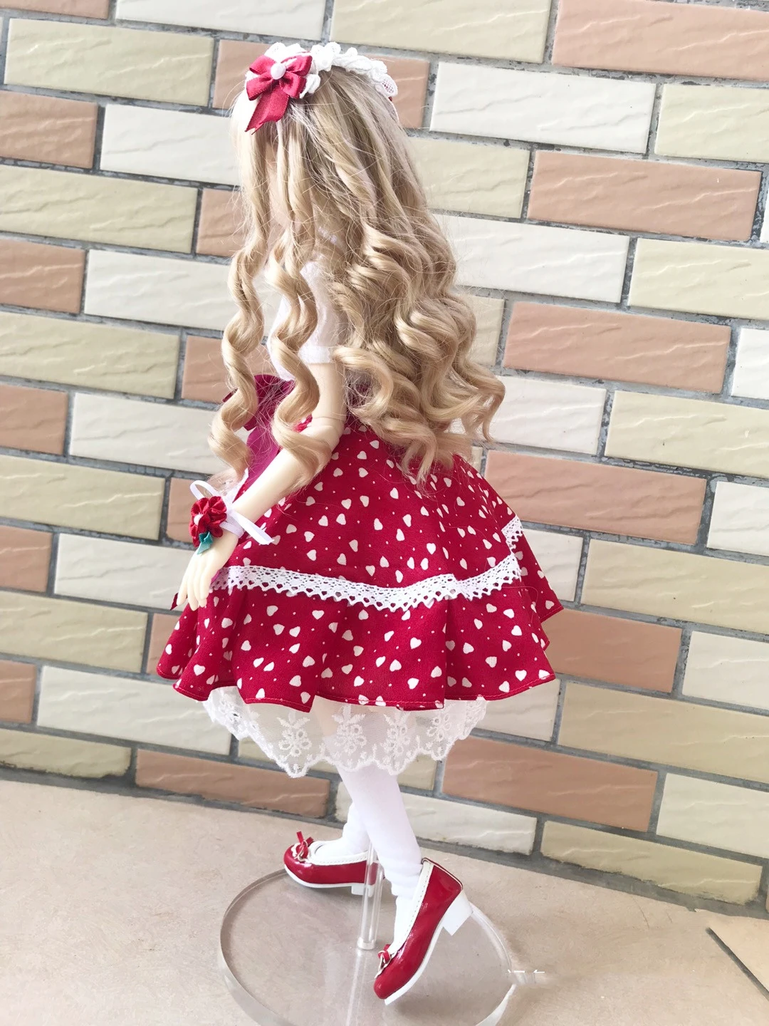 Домашняя Одежда для кукол 1/4 BJD тиара платье юбка с поддержкой носки бесплатная