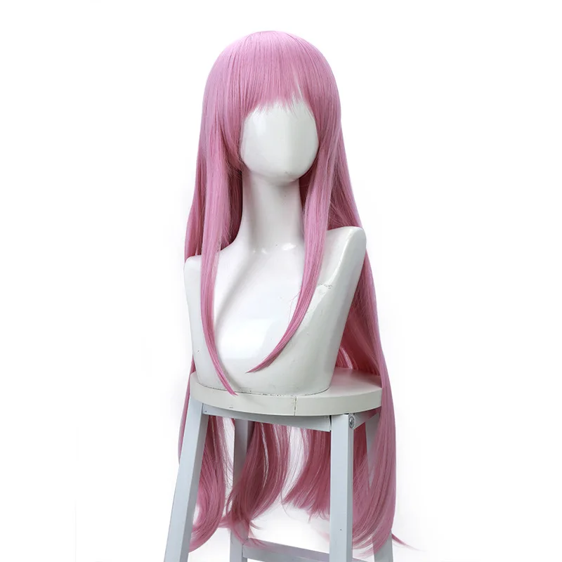 

Cosplay Wig Anime Universal Wig Pink Long Straight Hair Halloween Graduation Ceremony Cosplay Props Synthetic Heat-resistant Wig