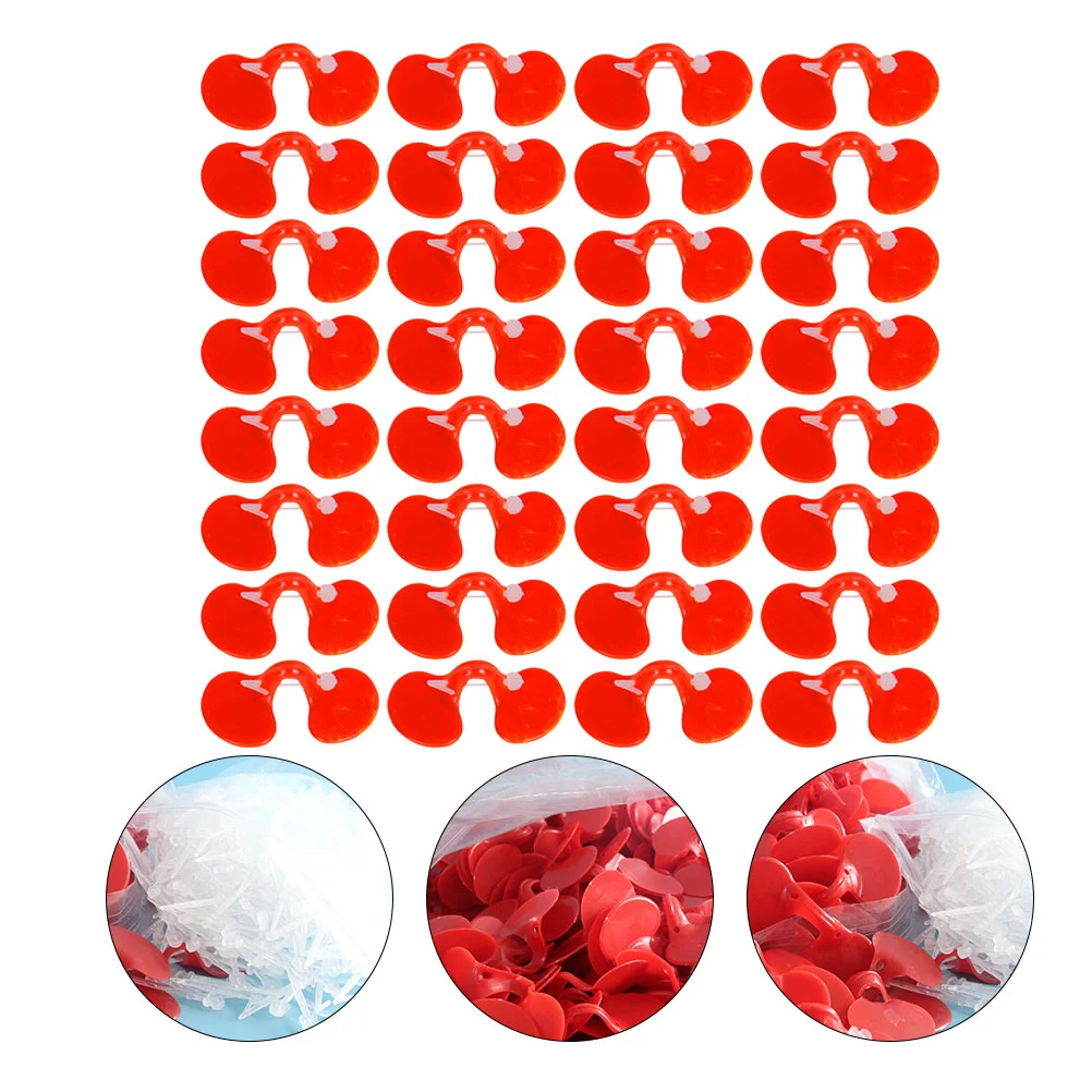 

1000PCS Anti-pecking Chicken Glasses Mountain Chicken Eye Mask (Red)