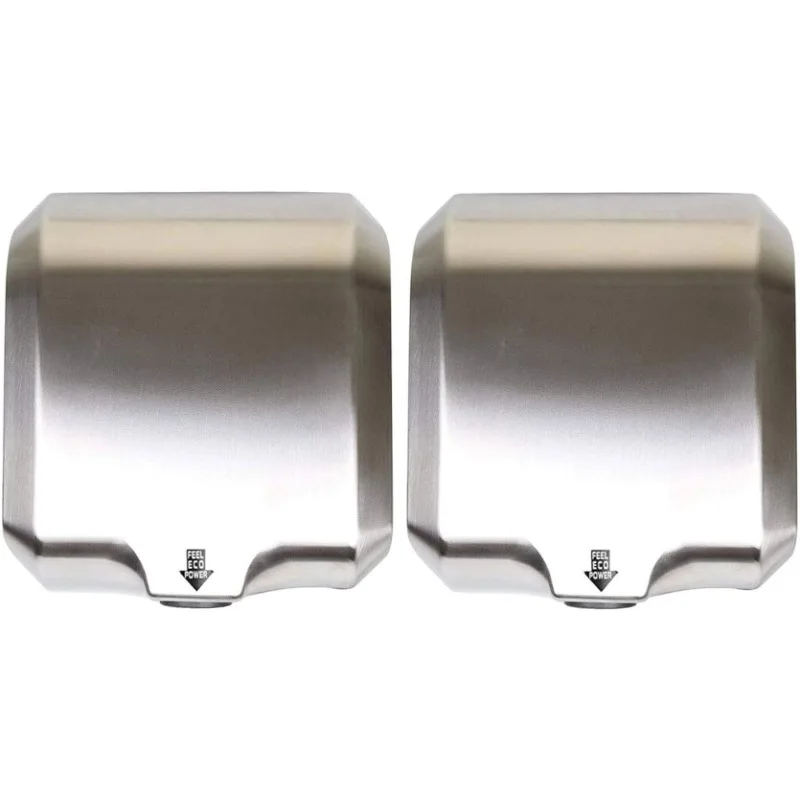 

Goetland Stainless Steel Commercial Hand Dryer 1800w Automatic High Speed Heavy Duty Dull Polished Pack of 2