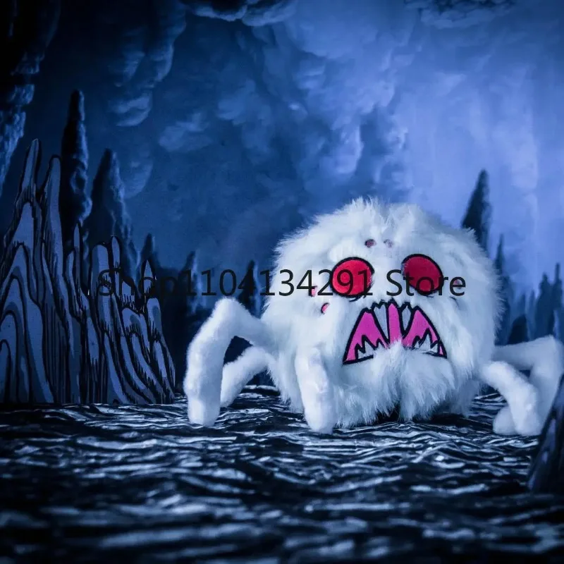 Фото Оригинальный мерч Youtooz Don't Starve: фигурка Честера с леопардовым принтом и черно-белой кожей паука, CD-ключ, игрушка-фигурка №4